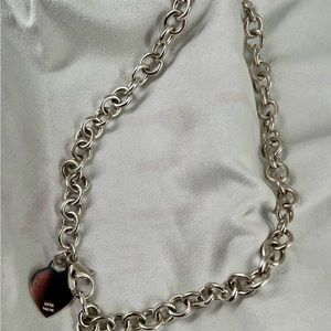 Unbranded 925 Silver Heart Chain necklace